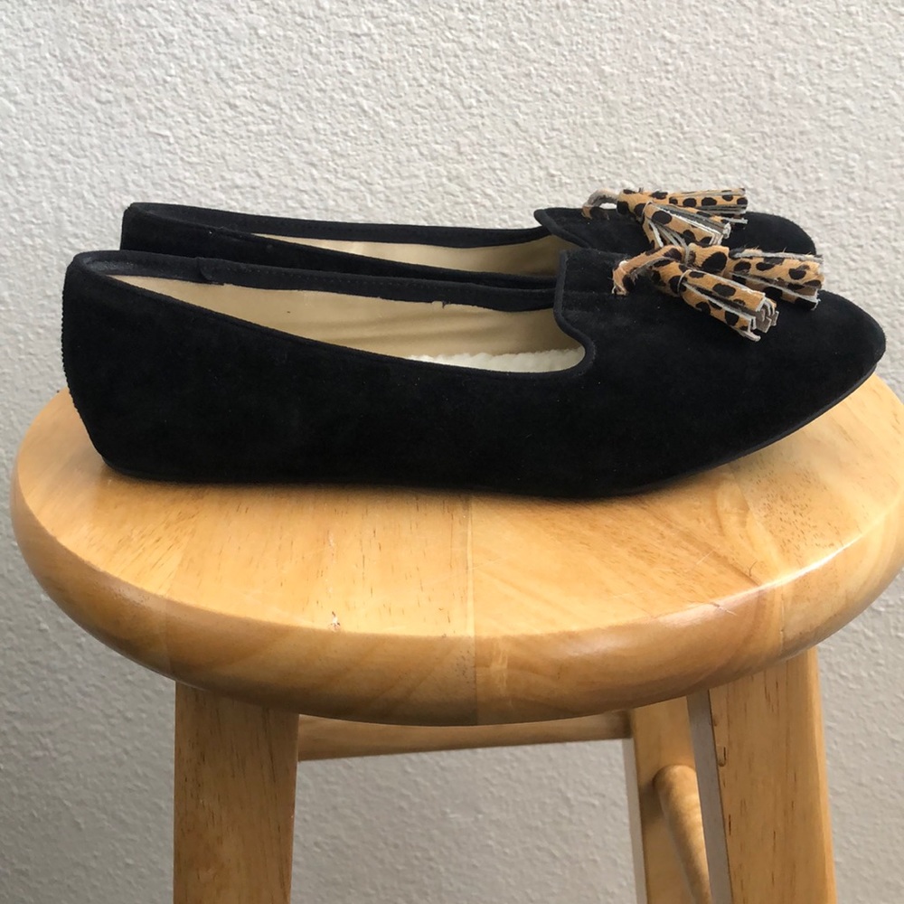 COPY - NWOB Birdies Flats with Cheetah Tassle